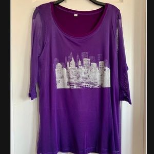 NYC view 3D hologram top!